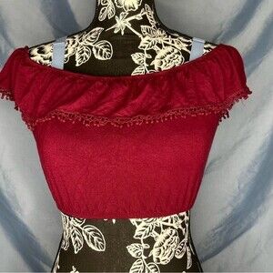 Off the Shoulder Crop Top